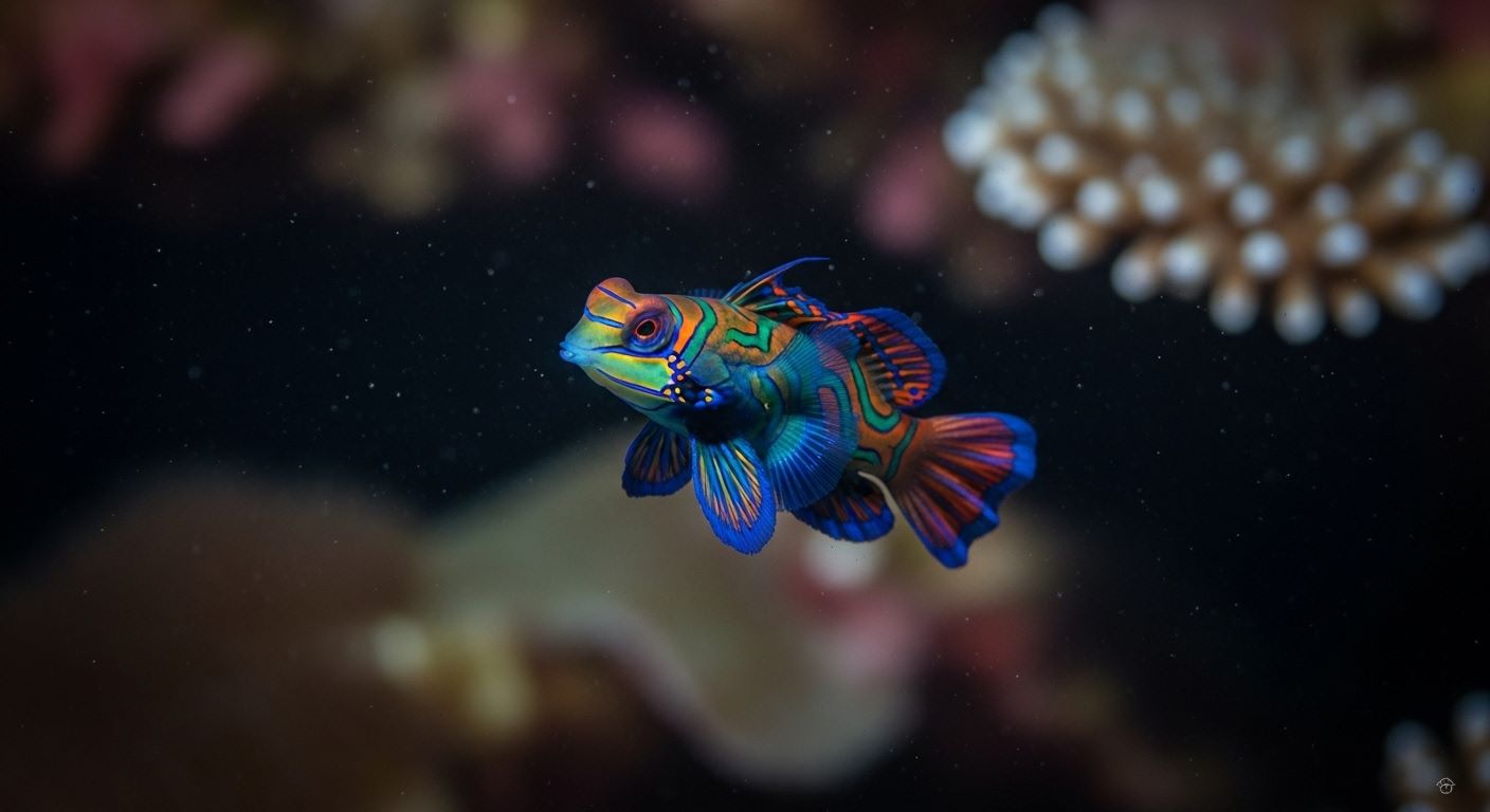 Pesce Mandarino: La Guida Completa all’Allevamento e Cura in Acquario Marino (e Perché Non è un Pesce d’Acqua Dolce!)